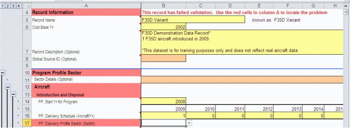 Import/Export Tool Showing Invalid Data