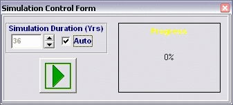 Simulation Control Dialog